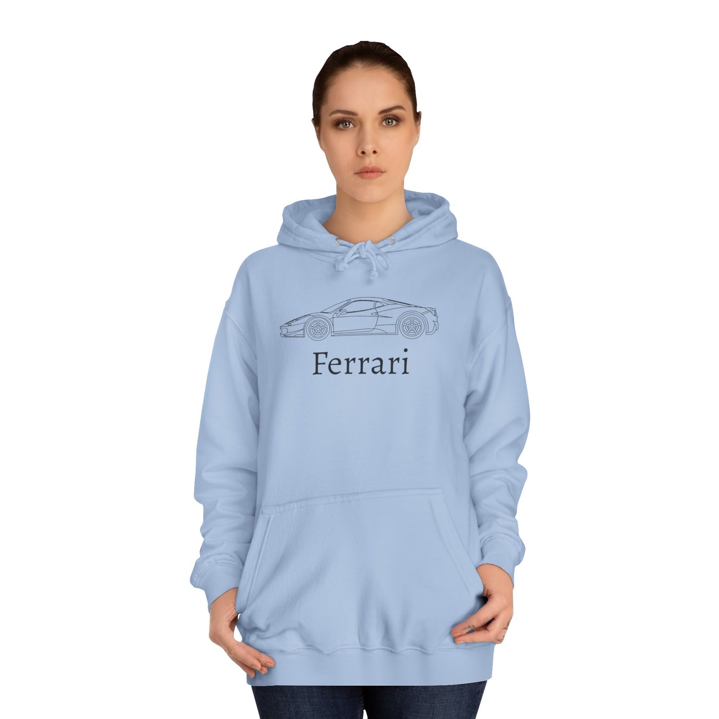 Ferrari Hoodie w/ Quote