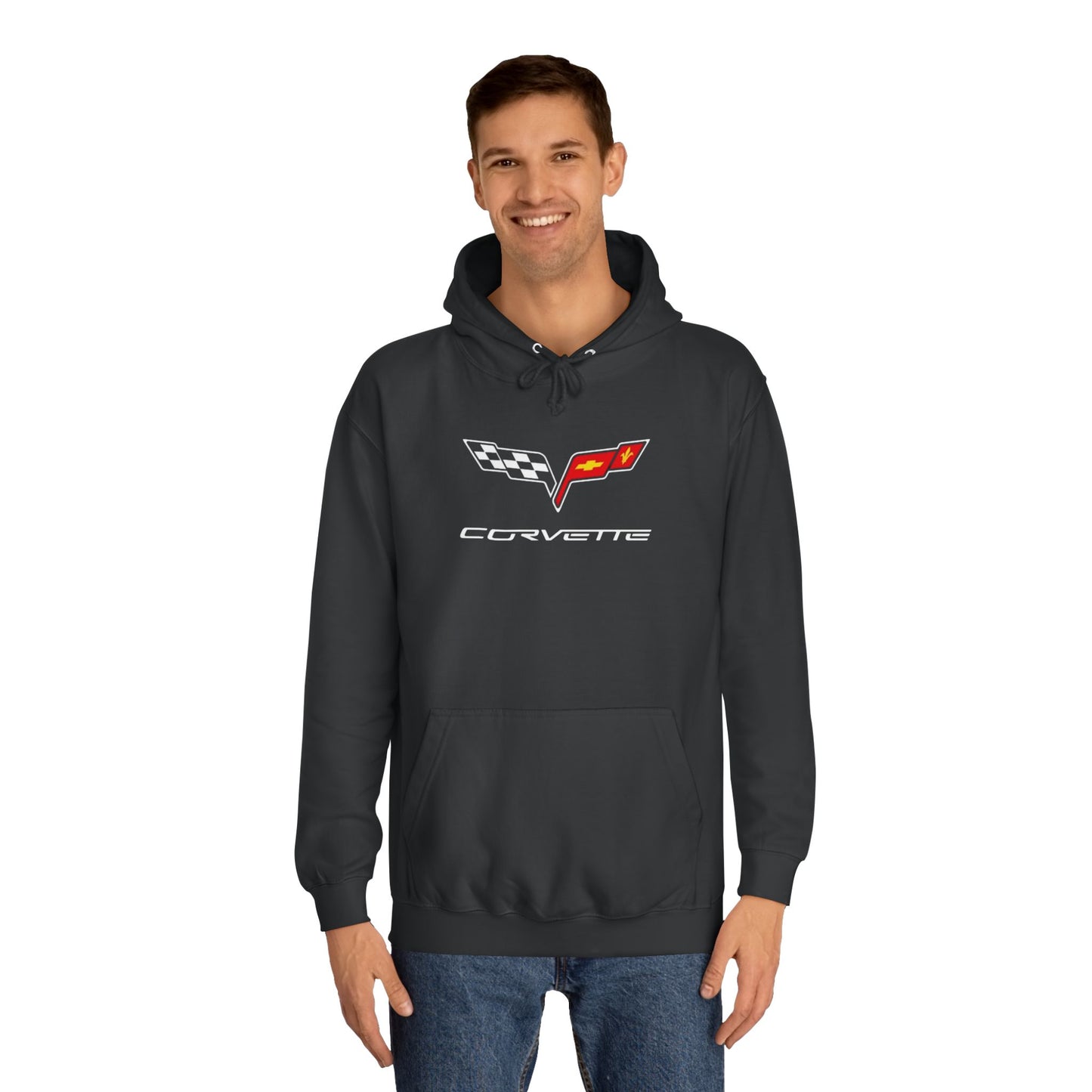 “NEED MONEY FOR VETTE” 2.0 Hoodie (Big Front Logo)