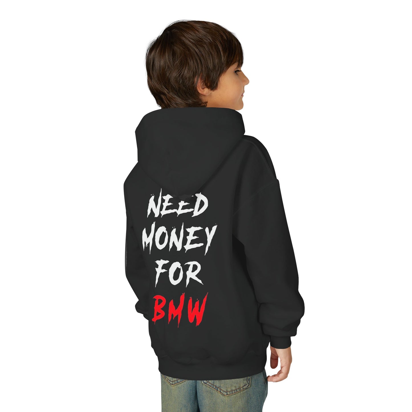 Kids “NEED MONEY FOR BMW” 2.0 Hoodie