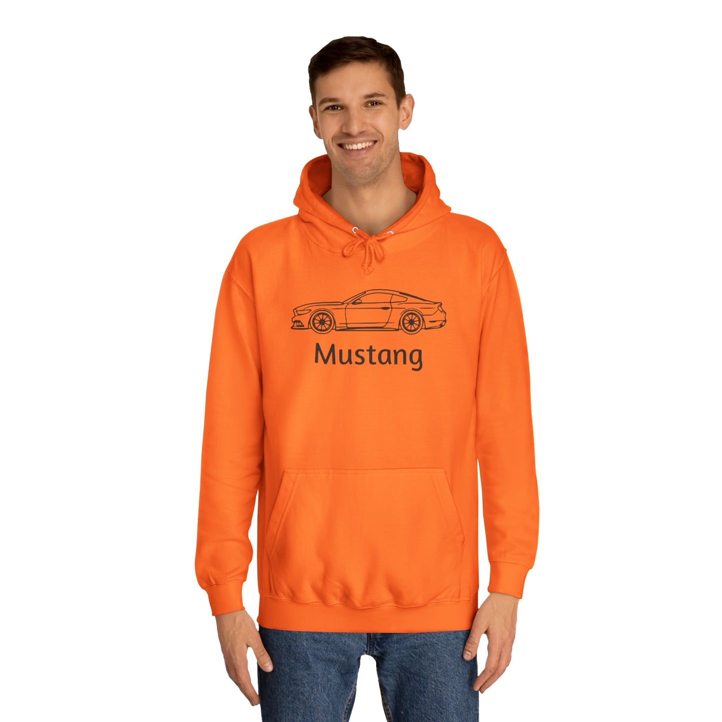 Mustang Hoodie w/ Quote