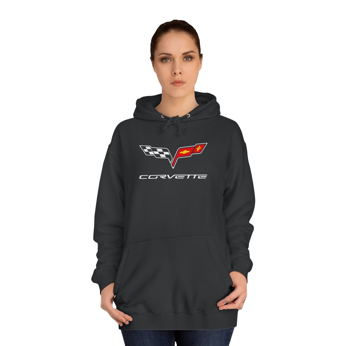 “NEED MONEY FOR VETTE” 2.0 Hoodie (Big Front Logo)
