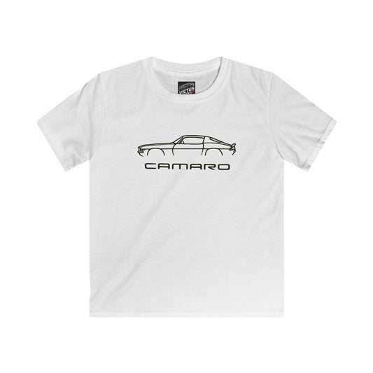 Kids 1971 Camaro z28 Softstyle T-Shirt
