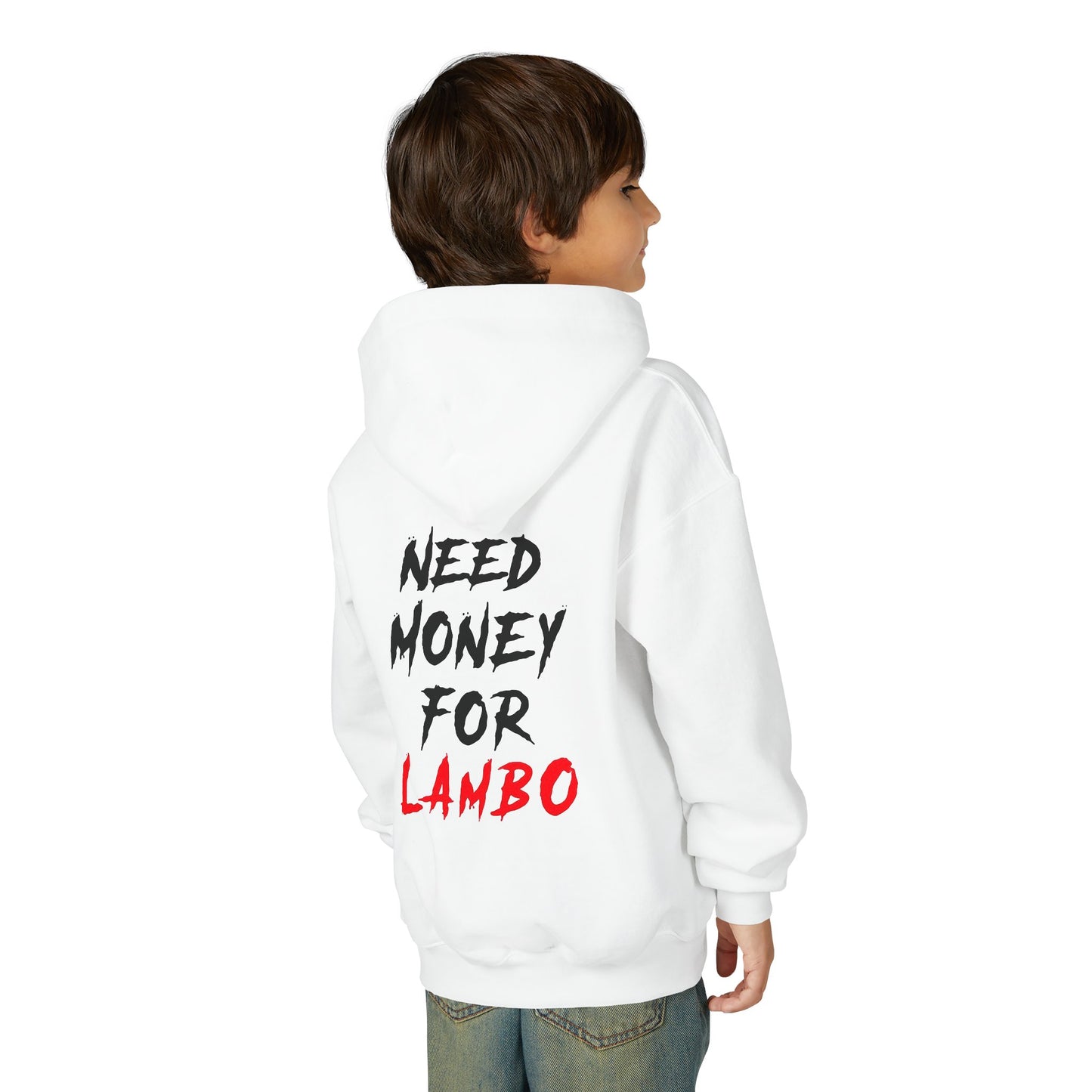 Kids “NEED MONEY FOR LAMBO” 2.0 Hoodie