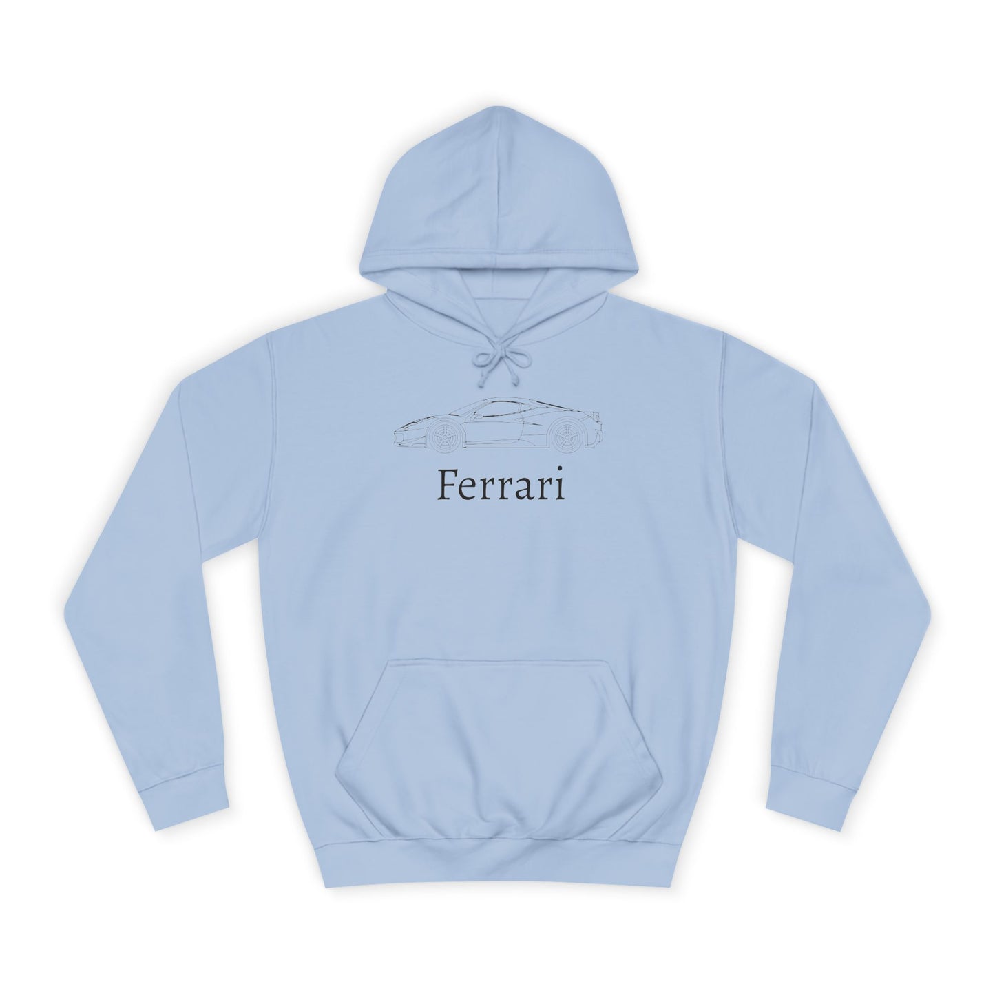 Ferrari Hoodie w/ Quote