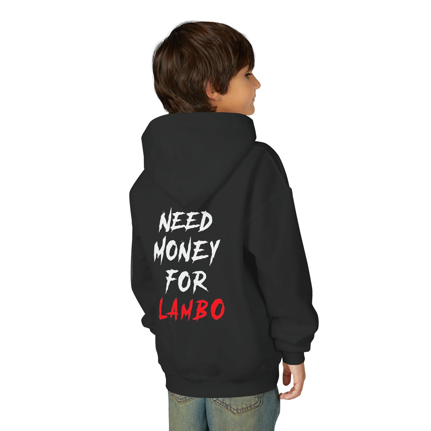 Kids “NEED MONEY FOR LAMBO” 2.0 Hoodie