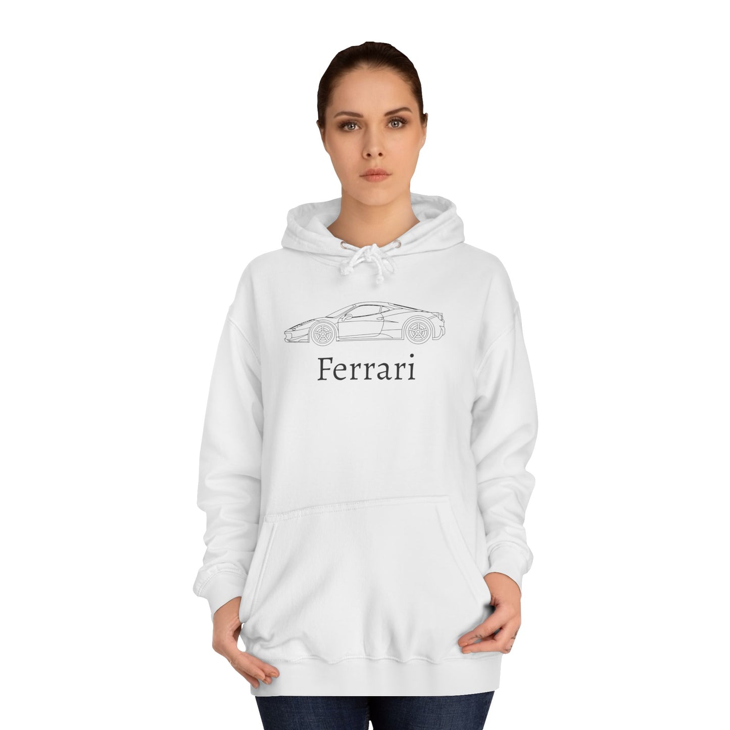 Ferrari Hoodie w/ Quote