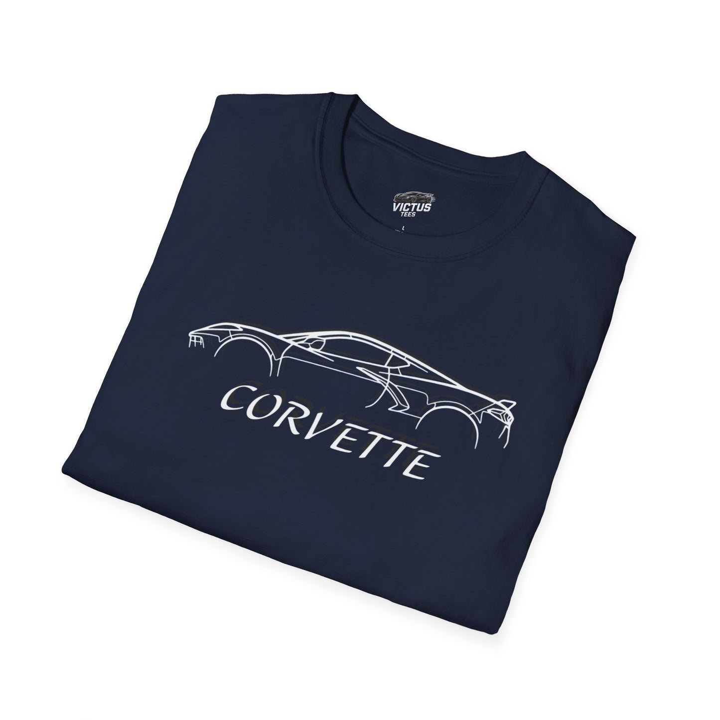 C8 Corvette Softstyle T-Shirt w/ Quote
